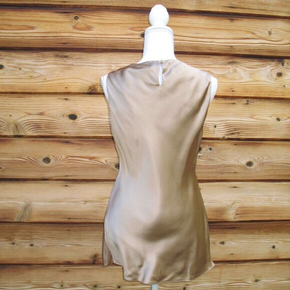 NWT Sies Marjan Silk Charmeuse Bias Cut Tunic Top - Picture 8 of 14